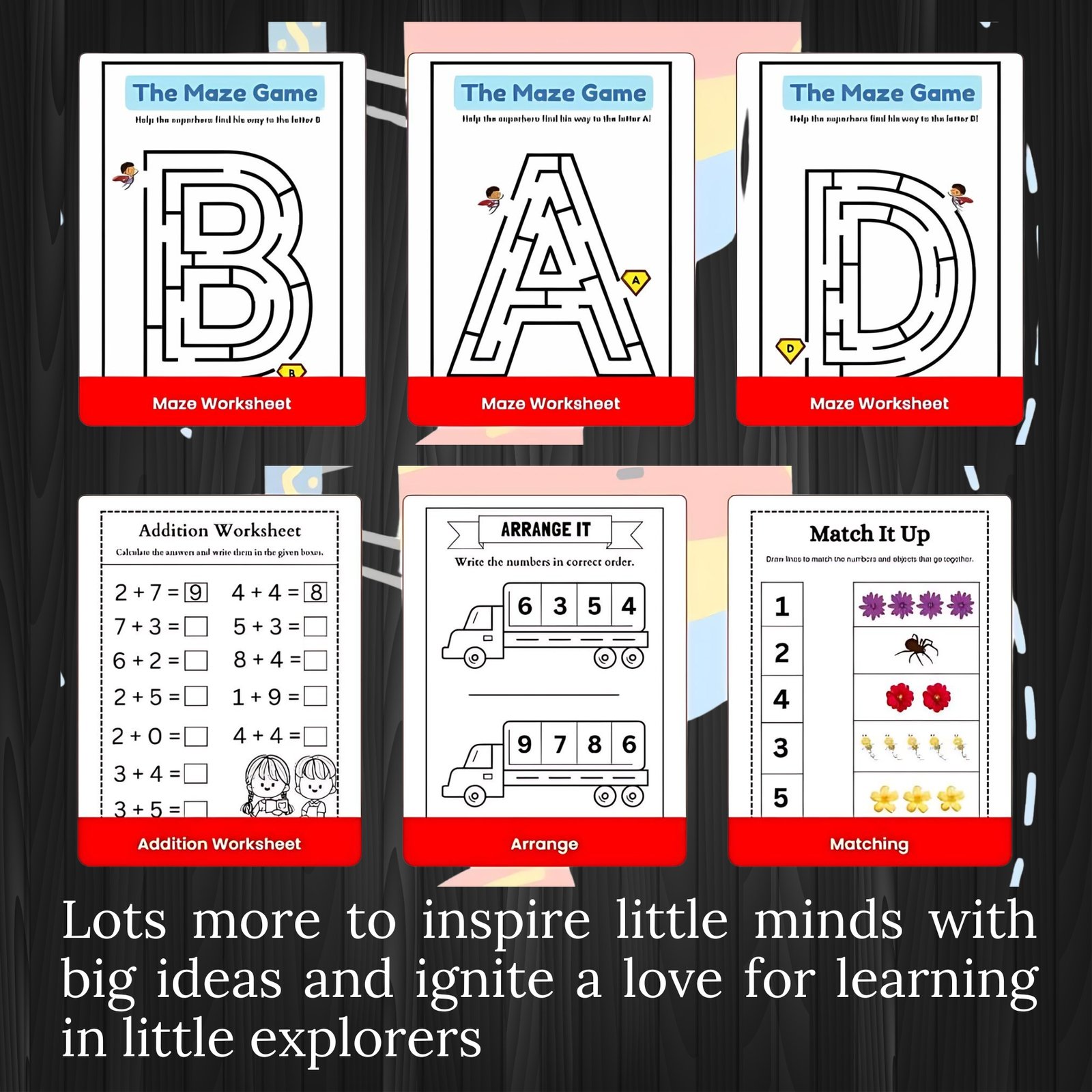Unlock Fun Learning with Our Kindergarten Activities & Learning Bundle! - Image 3
