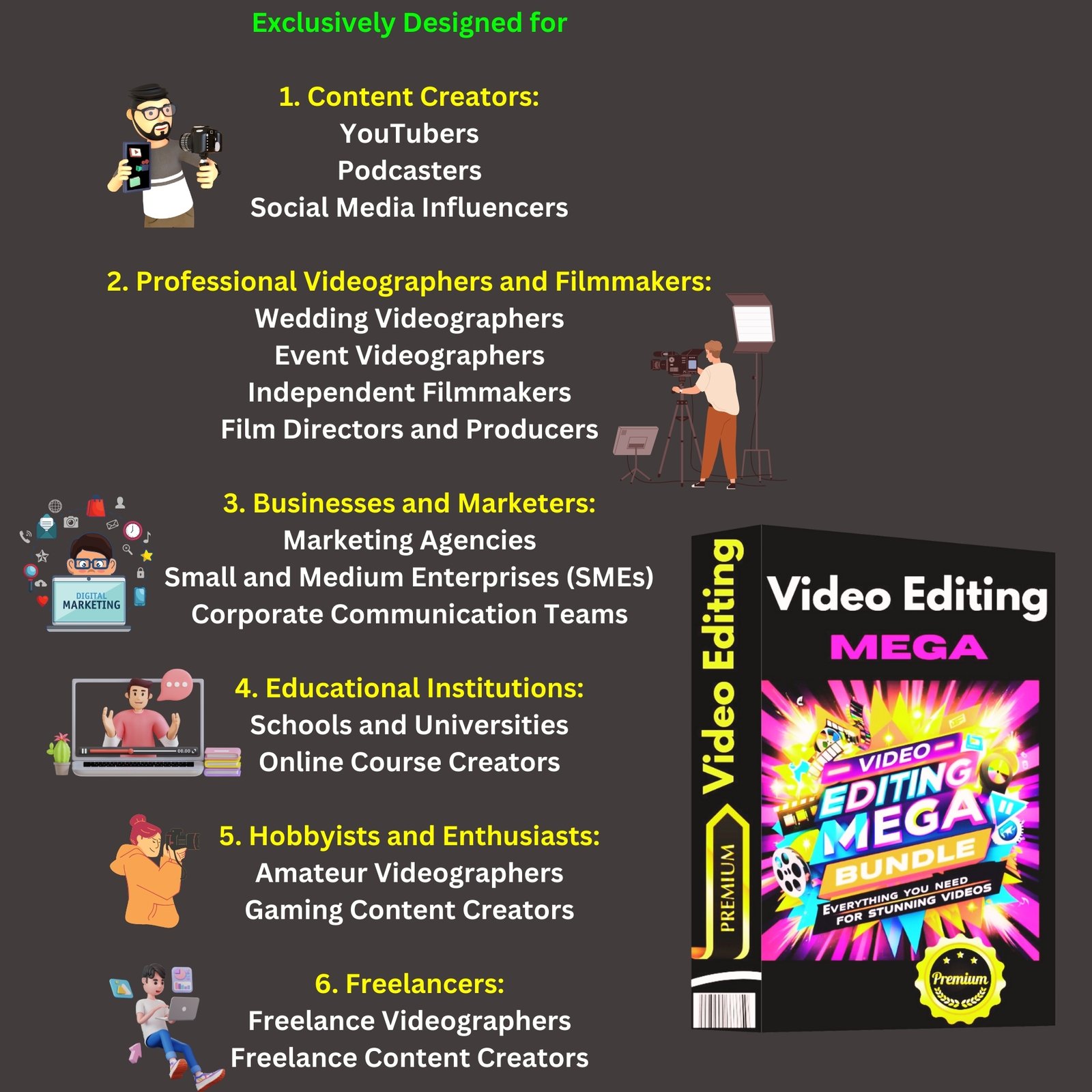 Dynamic Graphics & Video Editing Bundle - Image 5