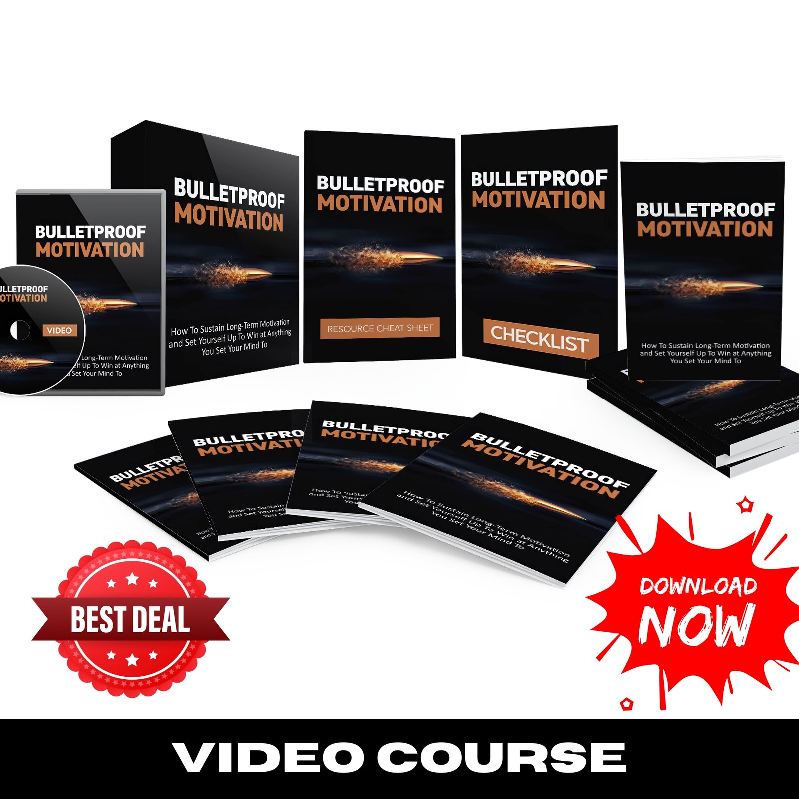 Bulletproof Motivation Upgrade Package (Video Course)