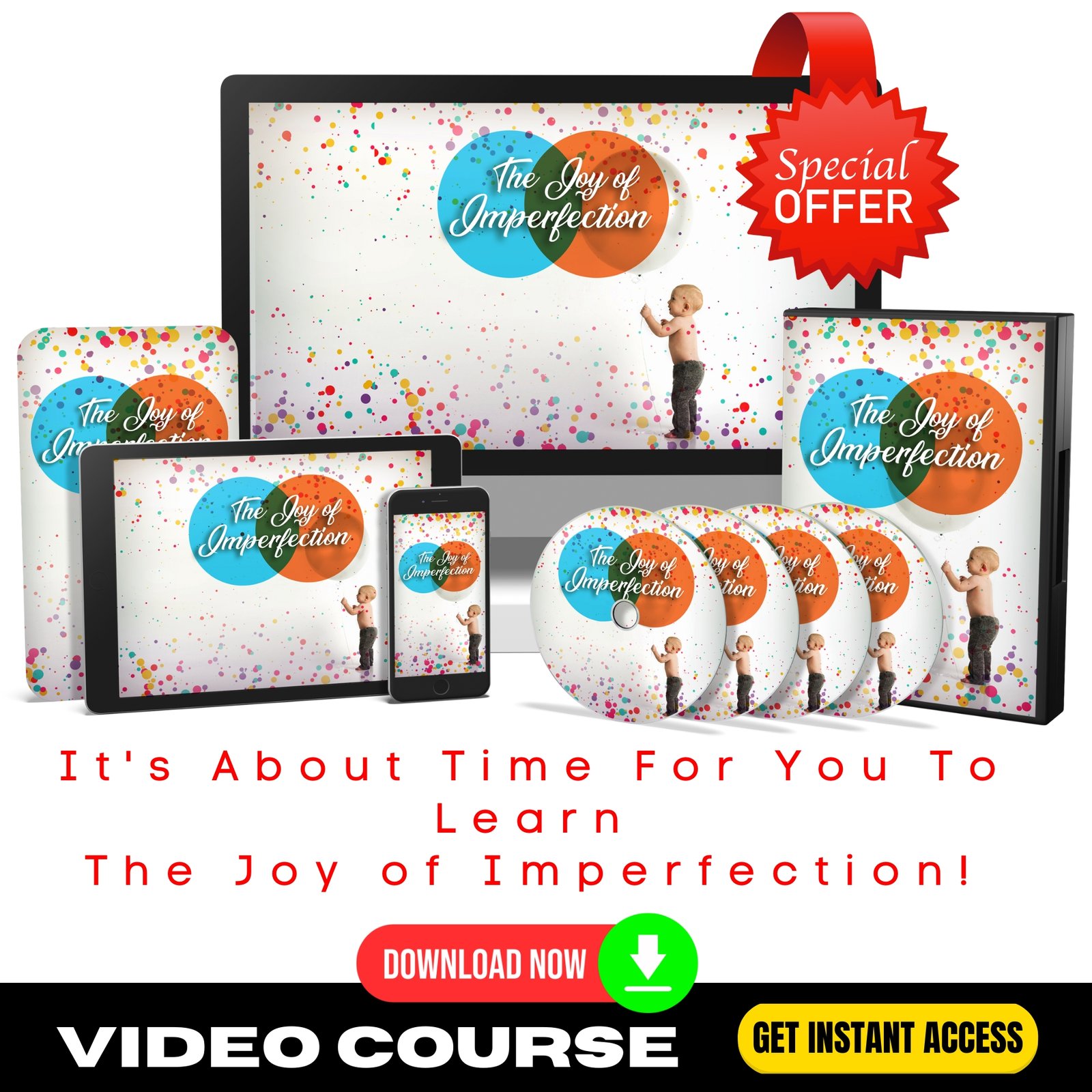The Joy Of Imperfection Upgrade Package (Video Course)