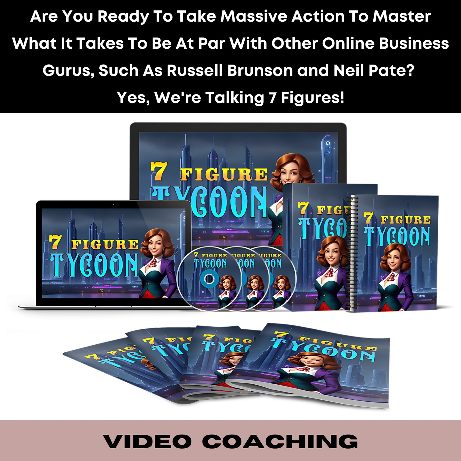 Become a Powerful Millionair - '7 Figure Tycoon' with 32 Dynamic Video Modules From Scratch! - Image 2